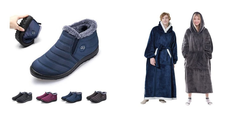FULLINO Comfortable Boots, Shoes and Oversized Hoodie Blankets