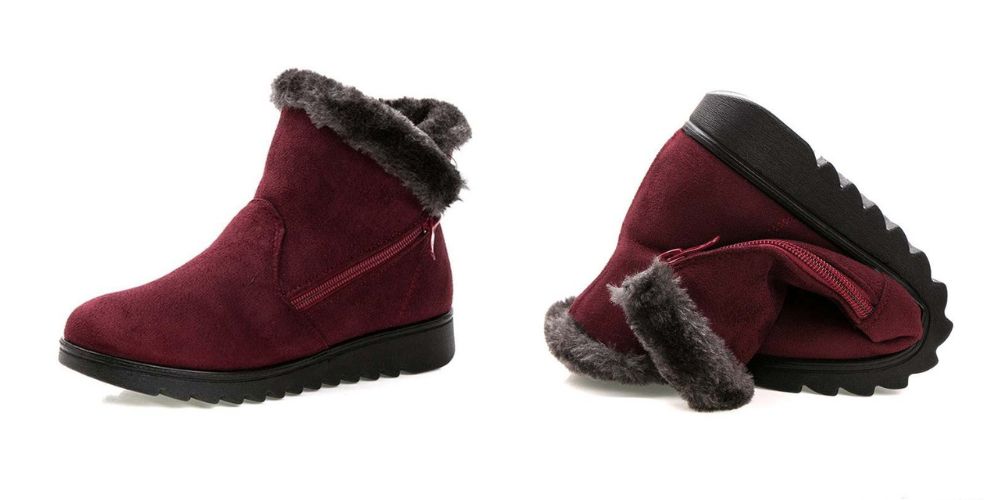 Fur Lined Boots For Cold Weather