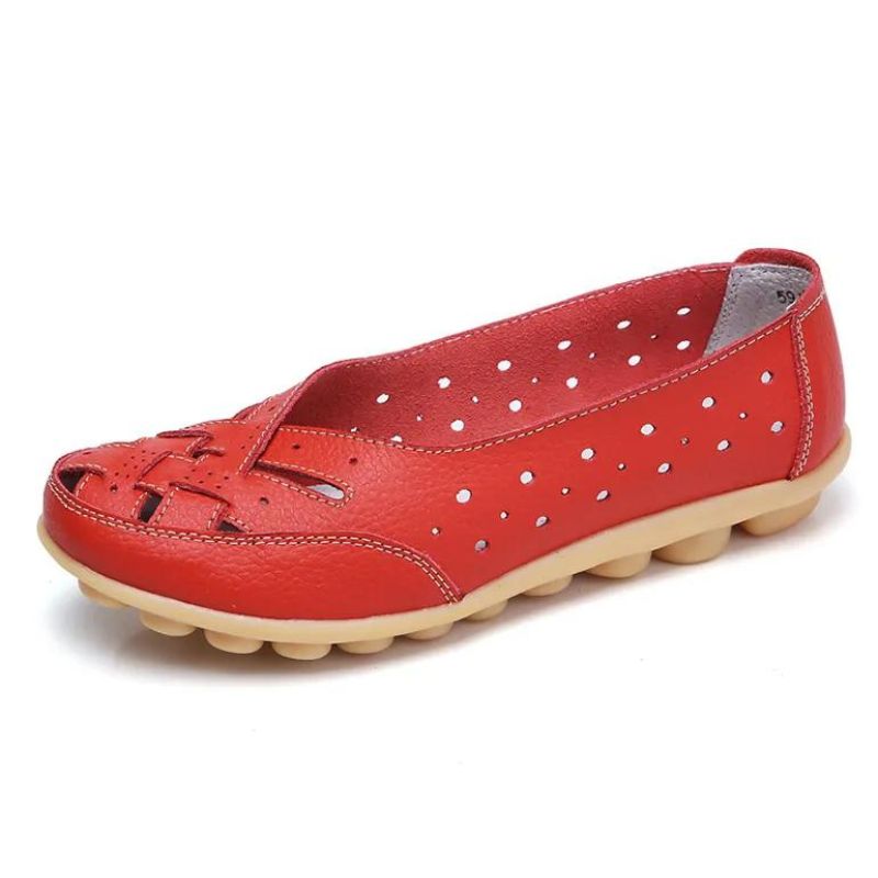 Women's Slip-On Soft Leather Loafers