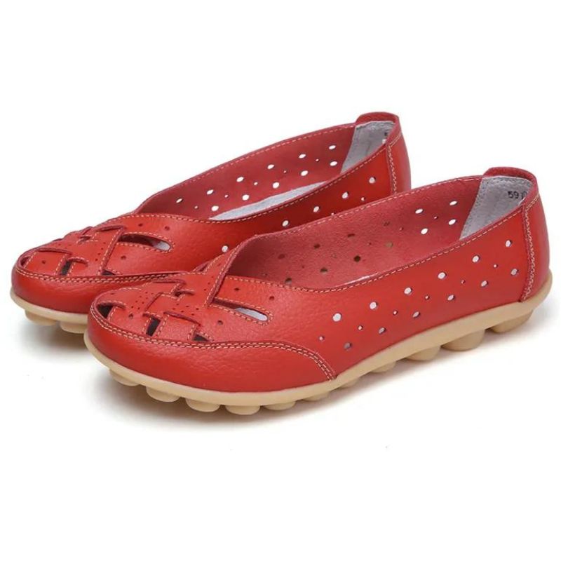 Women's Slip-On Soft Leather Loafers