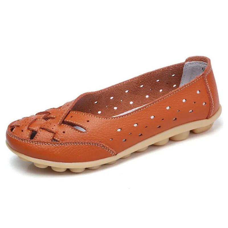 Women's Slip-On Soft Leather Loafers