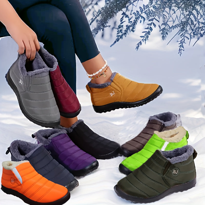 Women&#39;s Warm Plush Snow Boots