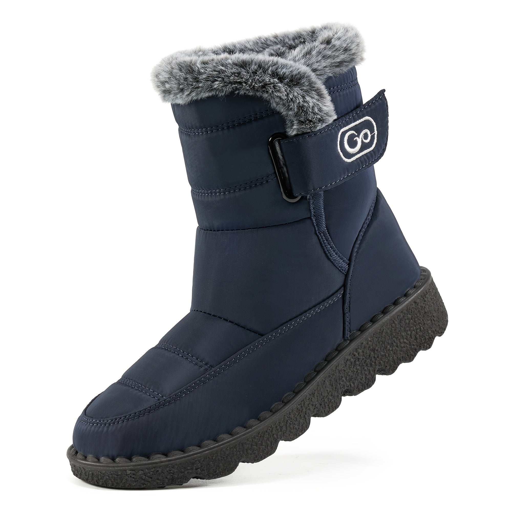 Women's Lightweight Thermal Snow Boots with Faux Fur Lining