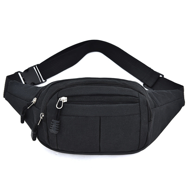 Fashion Canvas Outdoor Travel Waist Bag Casual Fanny Pack