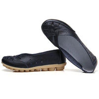 Women's Slip-On Soft Leather Loafers