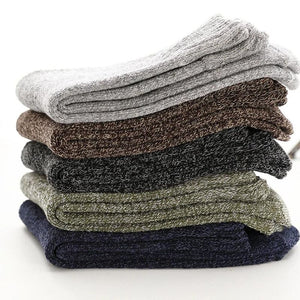 Men’s 5 Pairs Warm Wool Thick Cashmere Socks