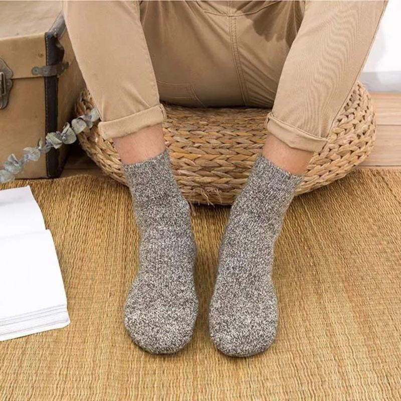 Men’s 3 Pairs Warm Wool Thick Cashmere Socks