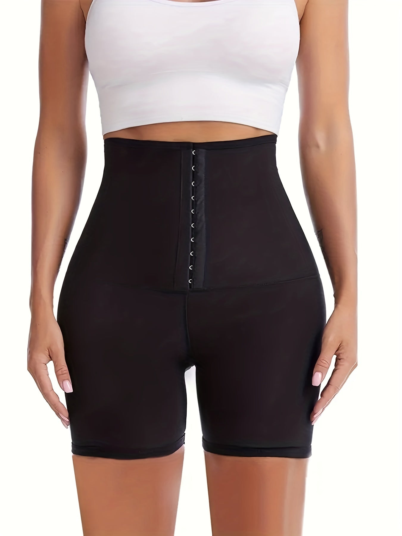 High Waist Tummy Control Sweat Shorts For Women - Butt Lifting And Shapewear Pants