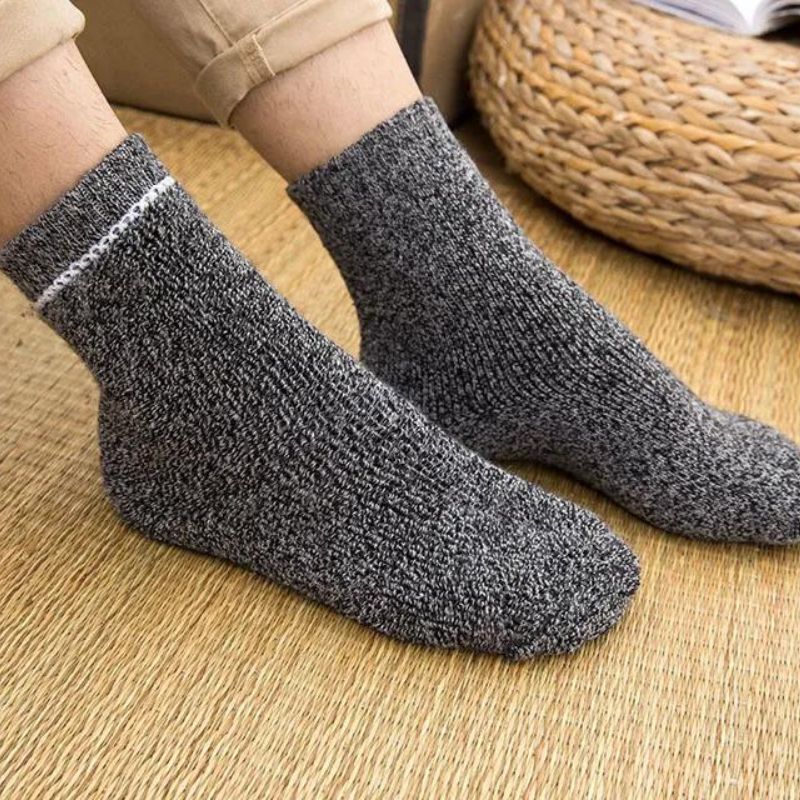 Men’s 3 Pairs Warm Wool Thick Cashmere Socks