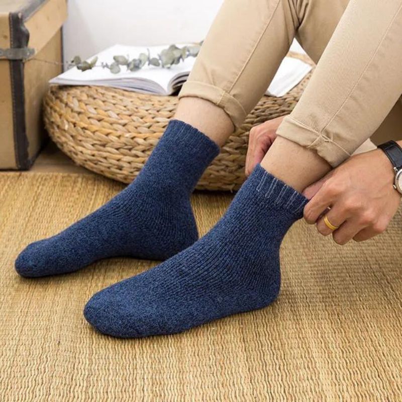 Men’s 3 Pairs Warm Wool Thick Cashmere Socks