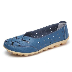 Women's Slip-On Soft Leather Loafers
