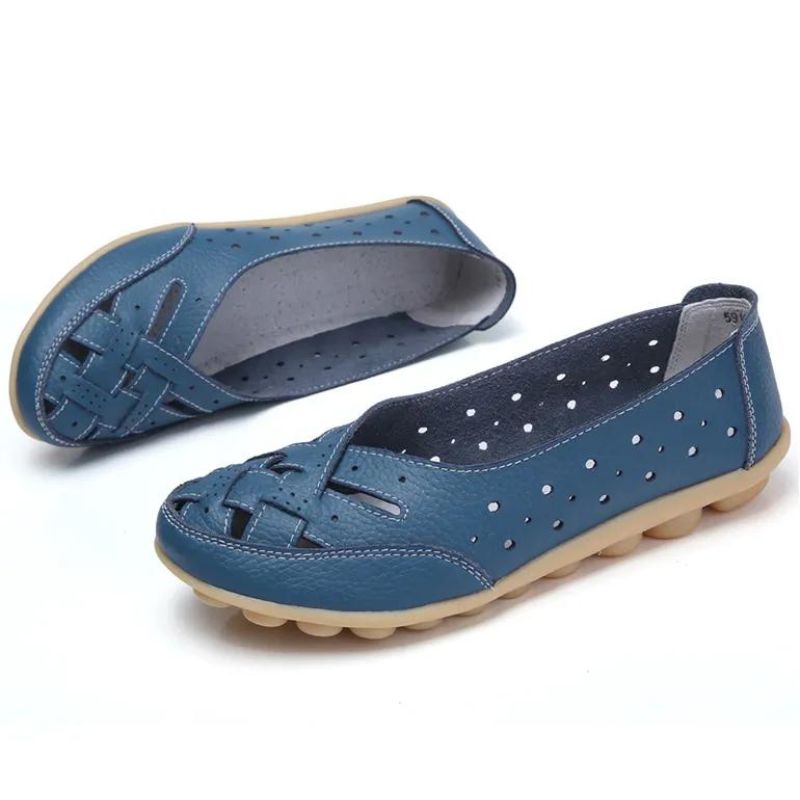 Women's Slip-On Soft Leather Loafers