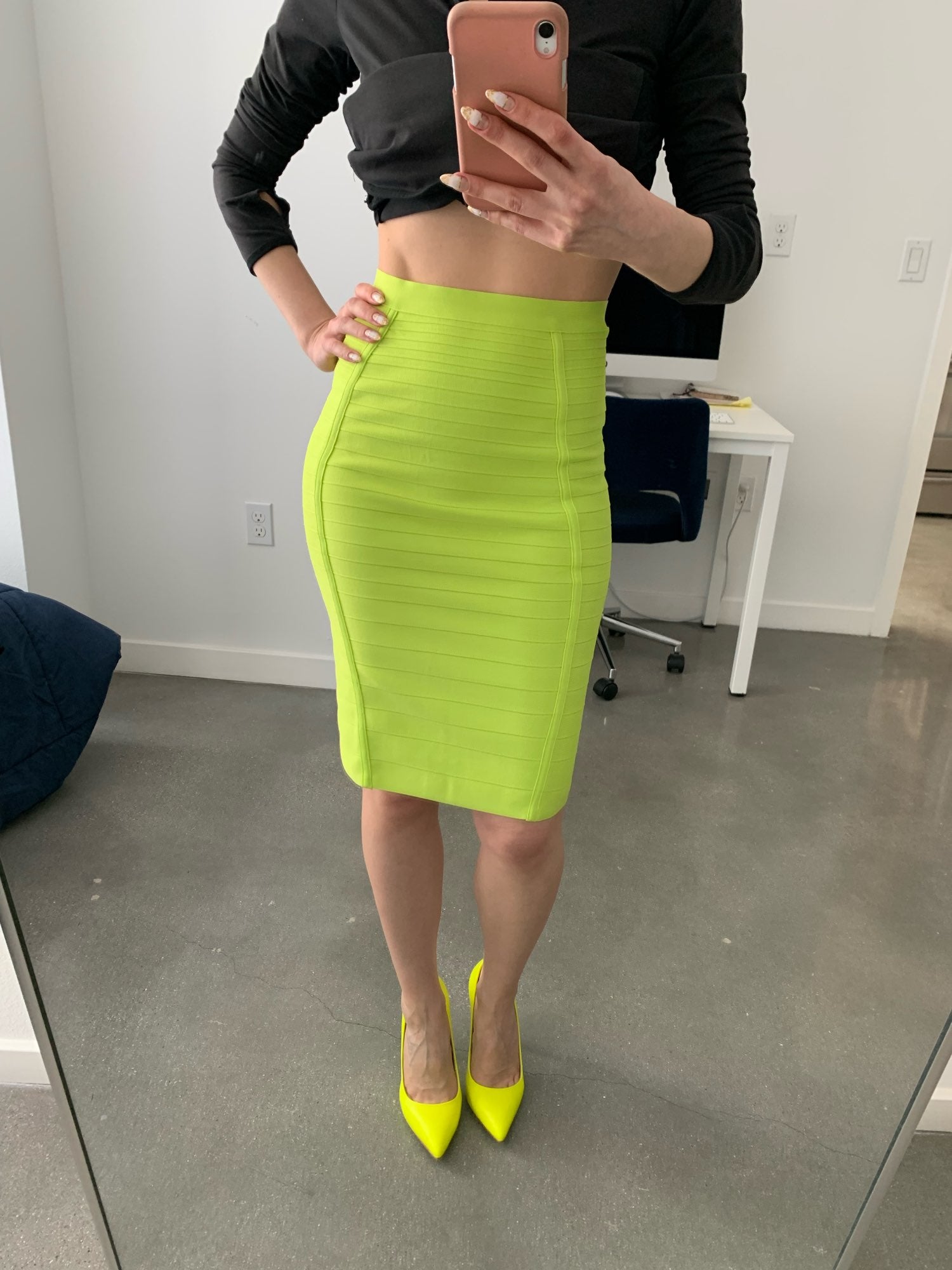 Stretch Bodycon Pencil Skirts