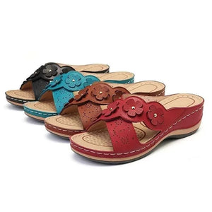 Women's Summer Roman Slippers with Arch Support