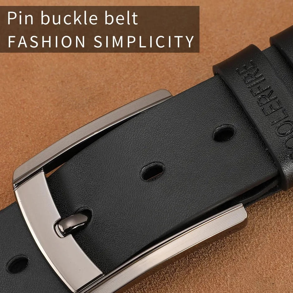 Men's High Quality Genuine Leather Cow Skin Belts