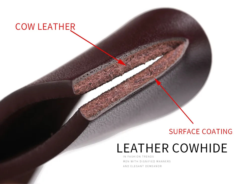 Men's High Quality Genuine Leather Cow Skin Belts