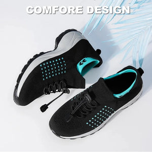 Women's Mesh Walking Sneakers with Arch Support