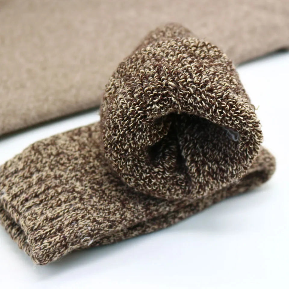 Men’s 3 Pairs Warm Wool Thick Cashmere Socks