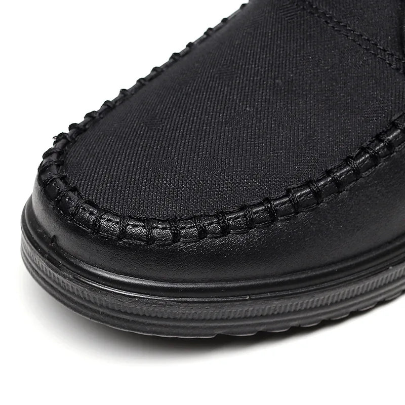 Men's Casual Fashion Leather Flat Comfortable Shoes