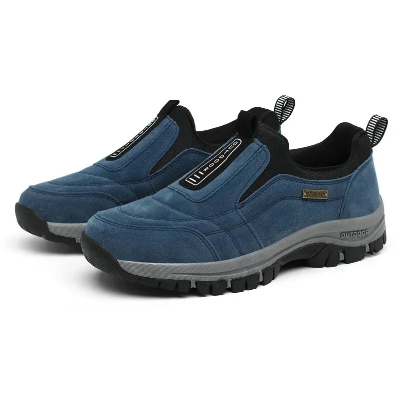 Men's Breathable Suede Leather Anti-skid Shoes