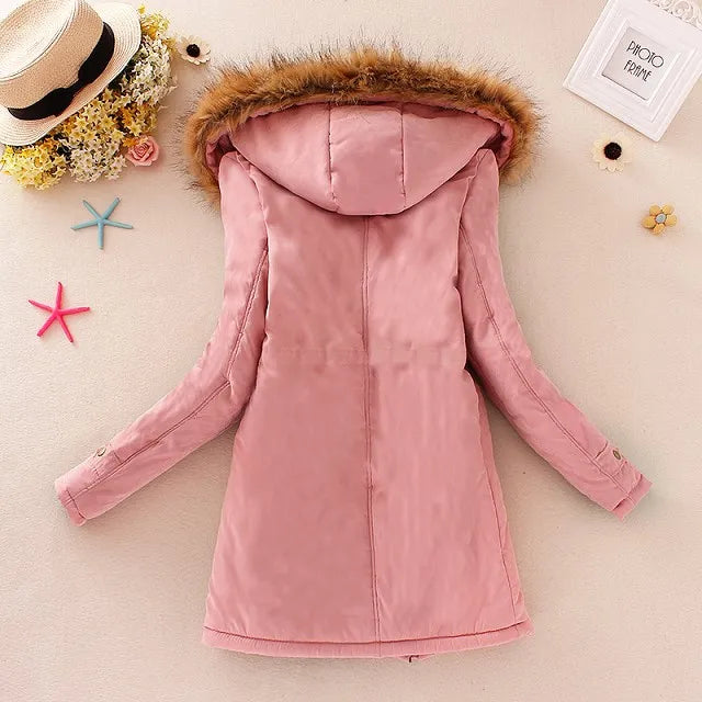 Women's Warm Hooded Coats