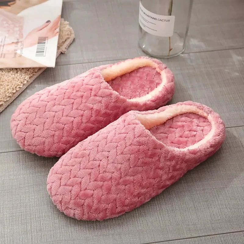 Fluffy Anti Slip Winter Slippers