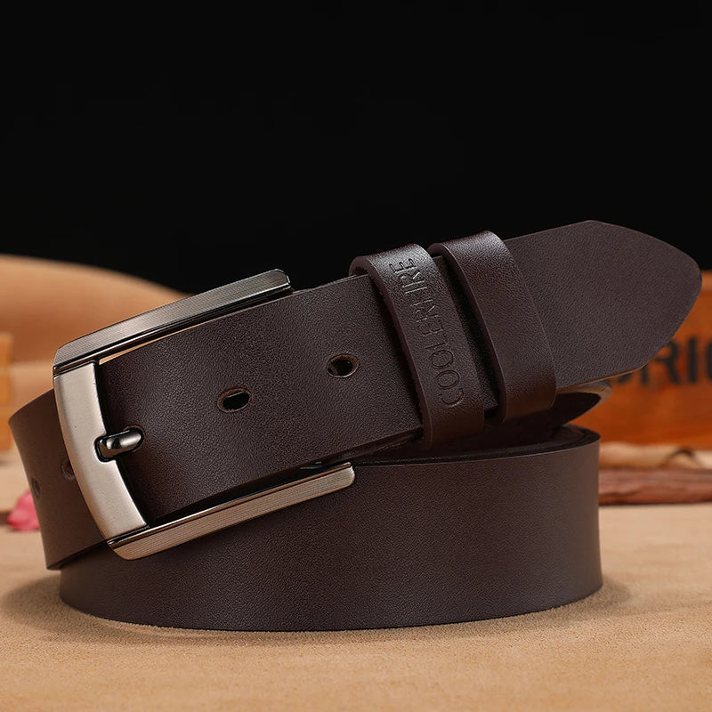 Men's High Quality Genuine Leather Cow Skin Belts