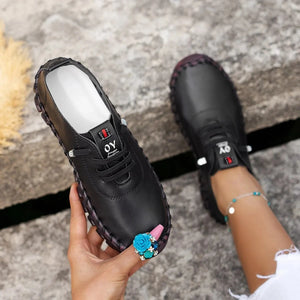 Women's Breathable Hand-Stitching Slip-On Comfortable Shoes