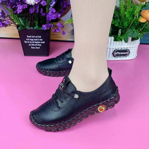 Women's Breathable Hand-Stitching Slip-On Comfortable Shoes