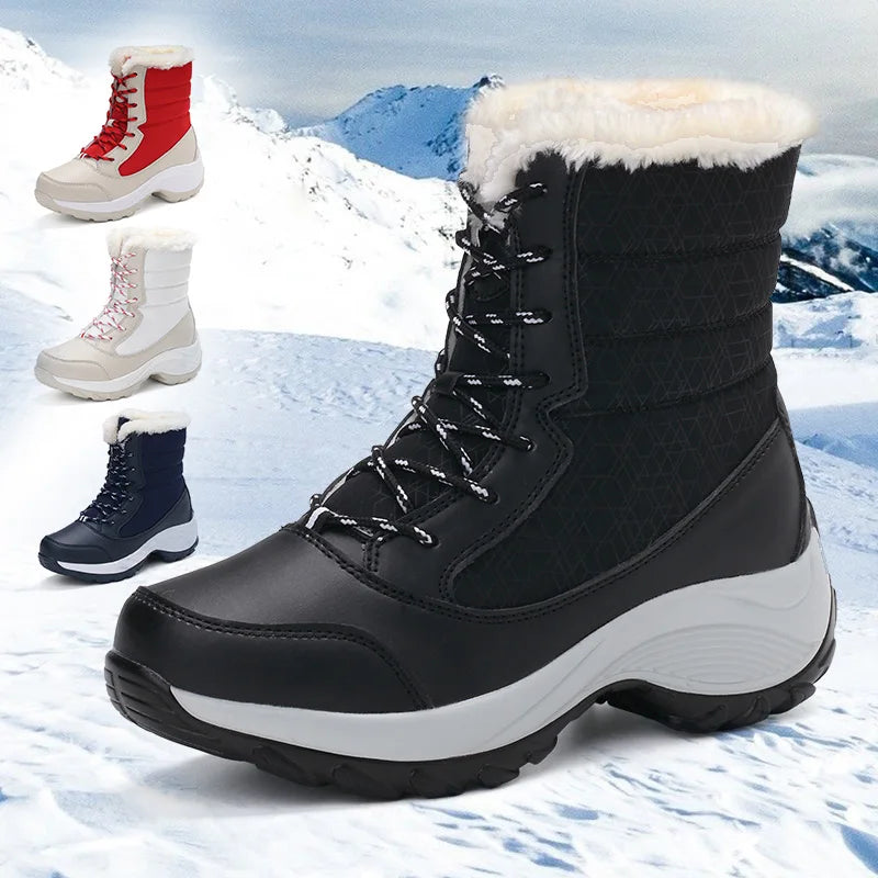 Women&#39;s Winter Chunky Boots