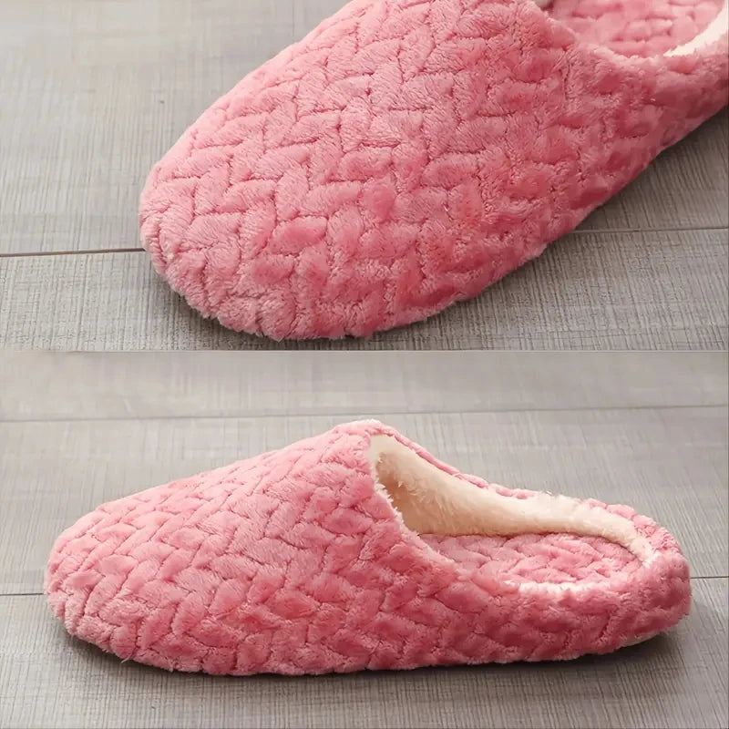 Fluffy Anti Slip Winter Slippers