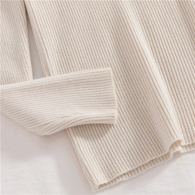 Women's Soft Turtleneck Cashmere Sweater Knitted Pullovers