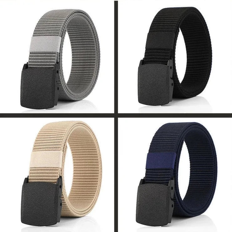 Men's High-Quality Tactical Military Nylon Webbing Belts