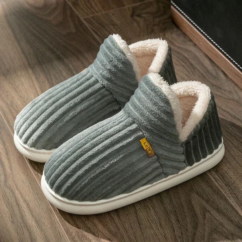 Non-slip Plush Slippers for Winter