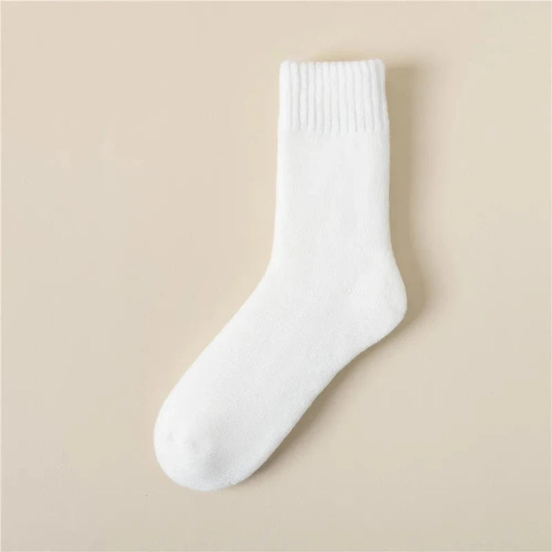 3 Pairs Women Soft Thick Plush Wool Socks