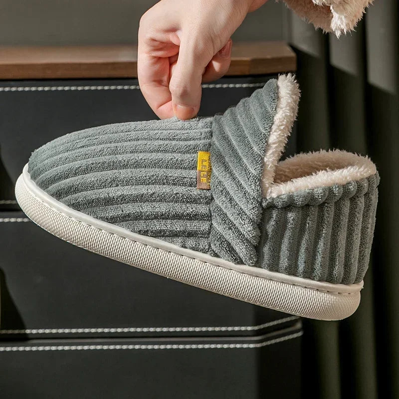 Non-slip Plush Slippers for Winter