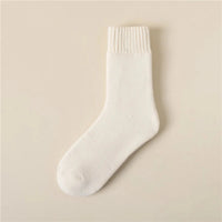 3 Pairs Women Soft Thick Plush Wool Socks