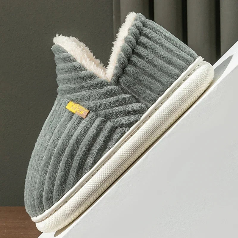 Non-slip Plush Slippers for Winter