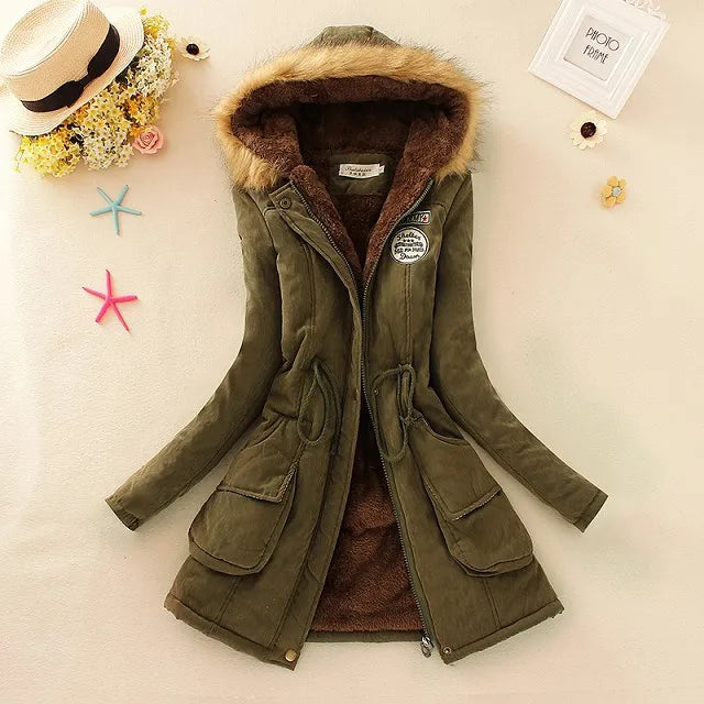 Women's Warm Hooded Coats