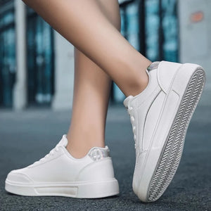 Women's Trendy White Sneakers