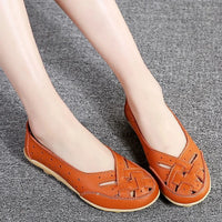 Women's Slip-On Soft Leather Loafers