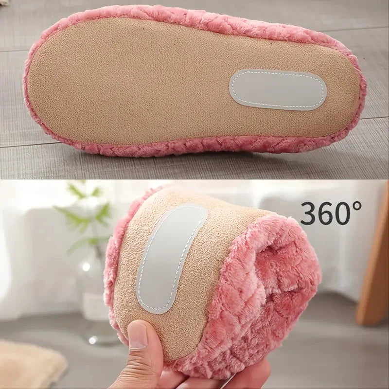 Fluffy Anti Slip Winter Slippers