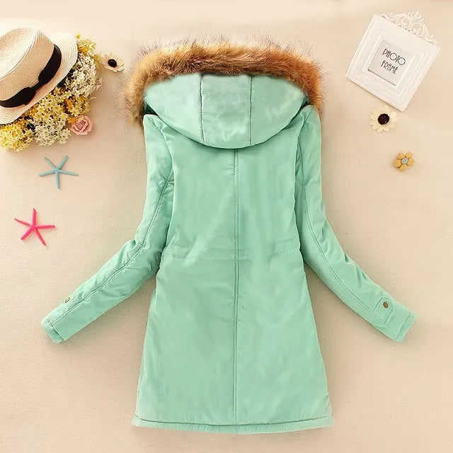 Women's Warm Hooded Coats