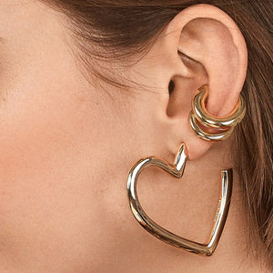 Women's Ear Cuff Round Circle Minimalist Earrings