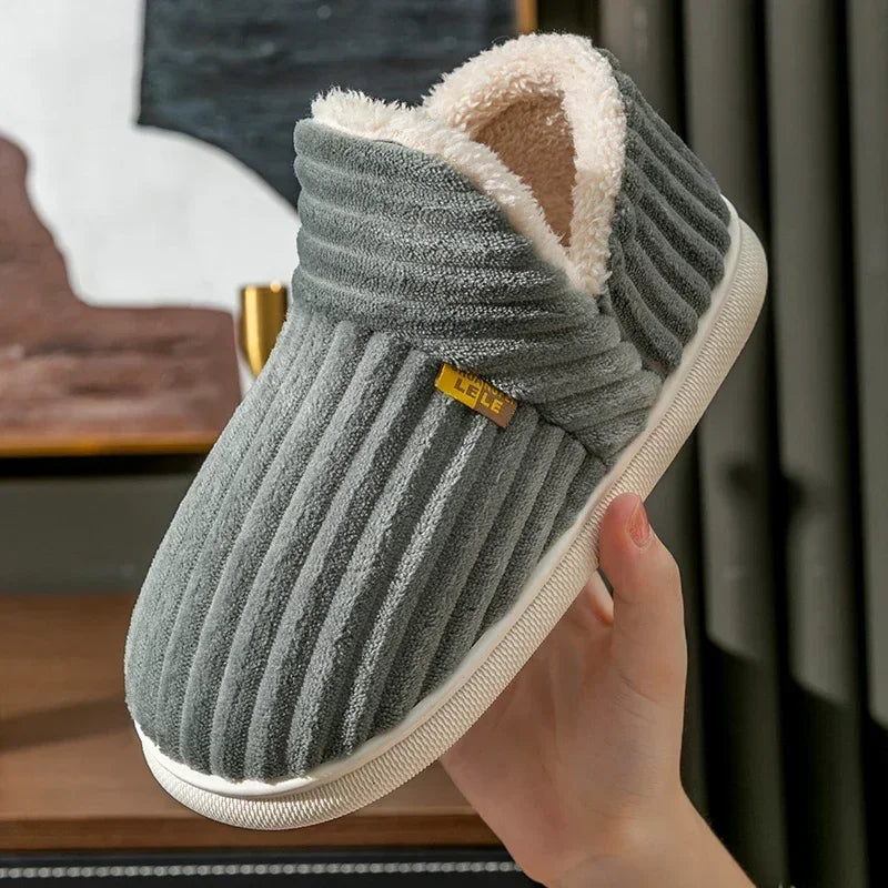 Non-slip Plush Slippers for Winter