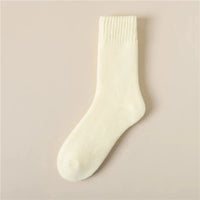 3 Pairs Women Soft Thick Plush Wool Socks