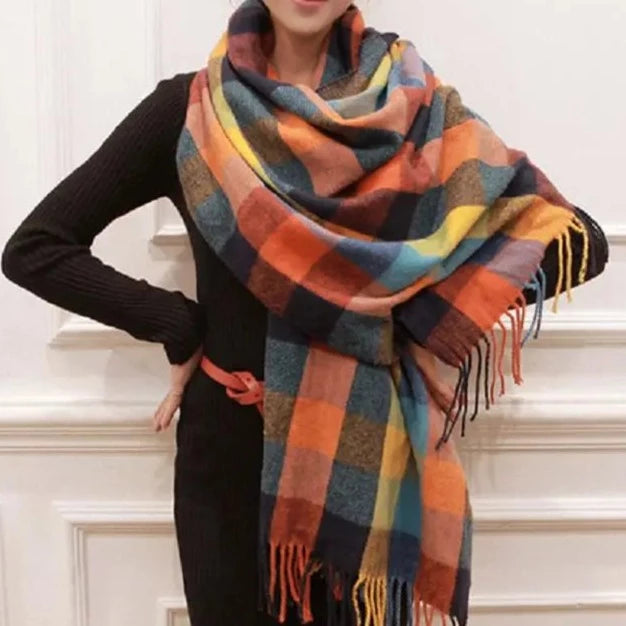 Women's Thick Fashion Warm Cashmere Shawls