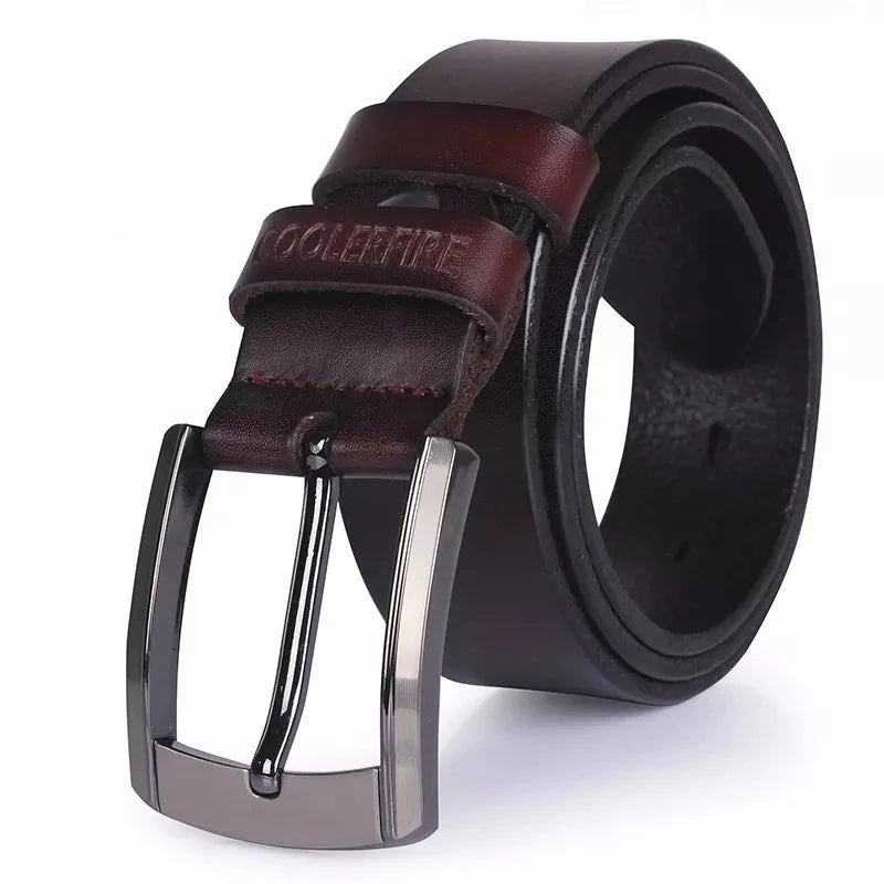 Men&#39;s High Quality Genuine Leather Cow Skin Belts