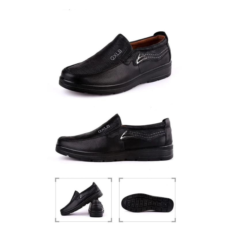 Men's Casual Fashion Leather Flat Comfortable Shoes