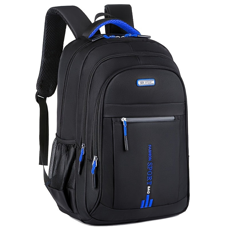 Large Capacity Laptop Backpack, Business Bag With Adjustable Shoulder Straps, Travel Luggage Backpack